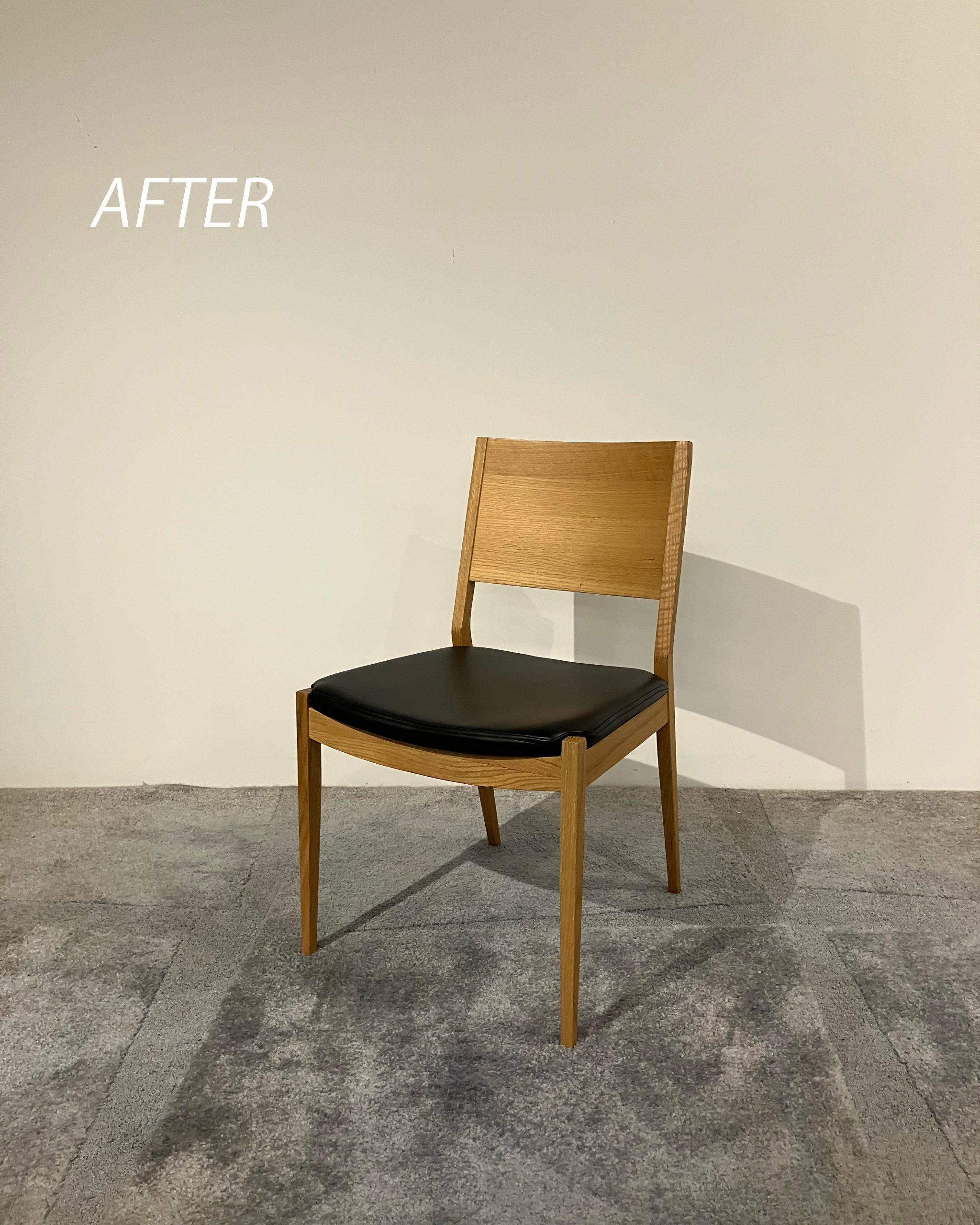 ダイニングチェア座面張替