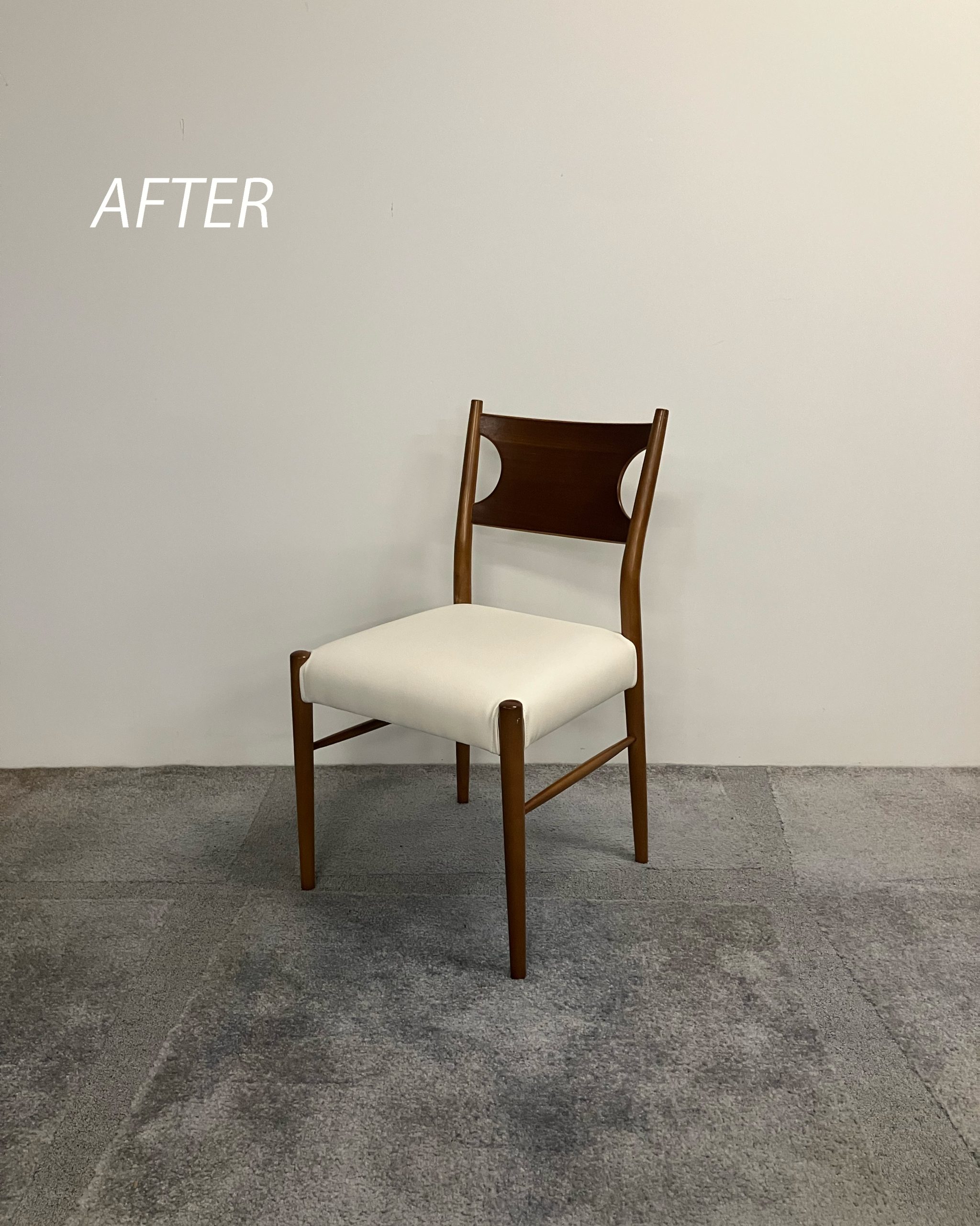 ダイニングチェア座面張替