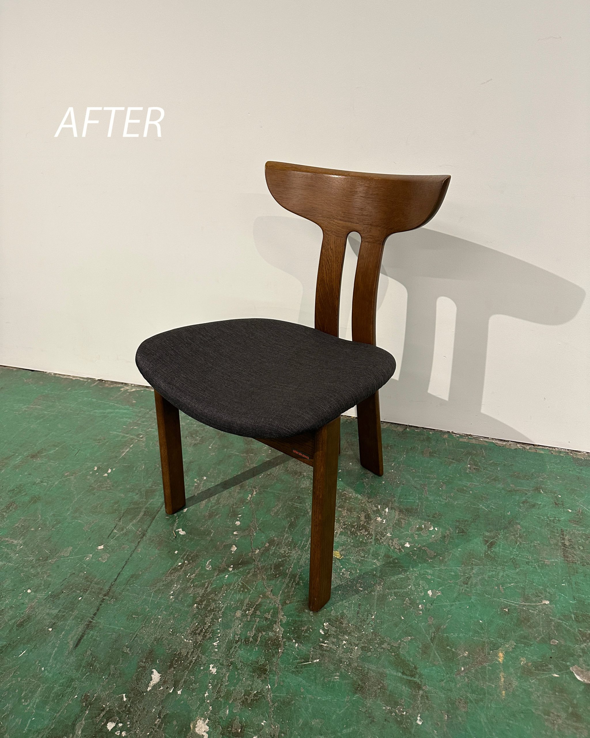 ダイニングチェア座面張替