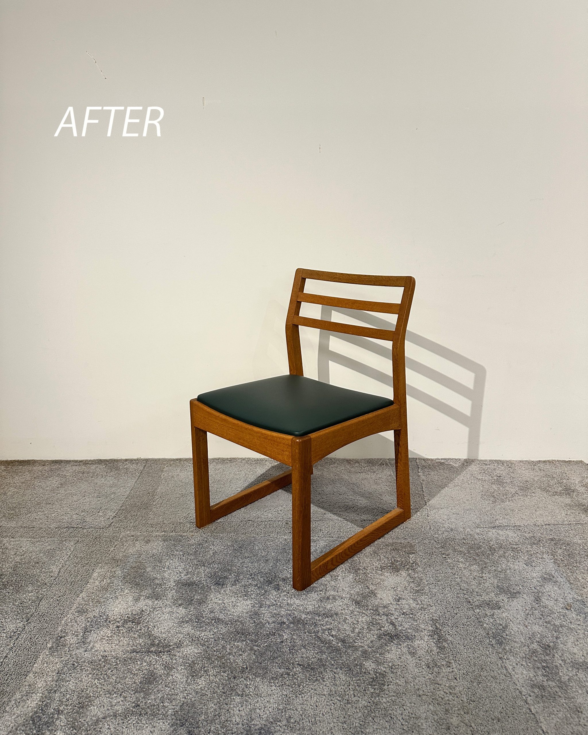 ダイニングチェア座面張替